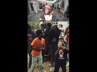 Реакция kai cenat на молодого таланта