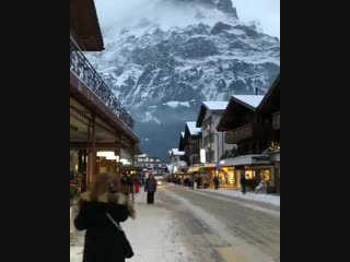 Just a regular day in grindelwald, switzerland