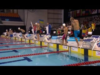 World record mens 100m backstroke s6 final 2015 ipc swimming world championships glasgow