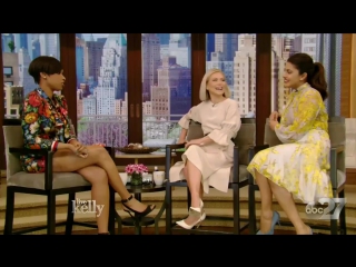 Live with kelly (april 17, 2017) co host priyanka chopra jennifer hudson josh lucas