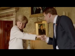 Tracey ullman angela merkel meets emmanuel macron