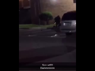 Pregnant woman steals officer's taser, uses it on him; gets shot