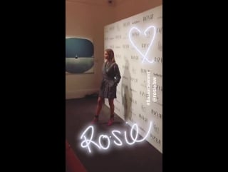 Rosie h w at the @bazaaruk 150 visionary women summit in london, november 15