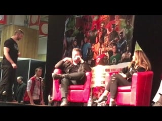 Buffy reunion james marsters et nicholas brendon font le show à paris manga