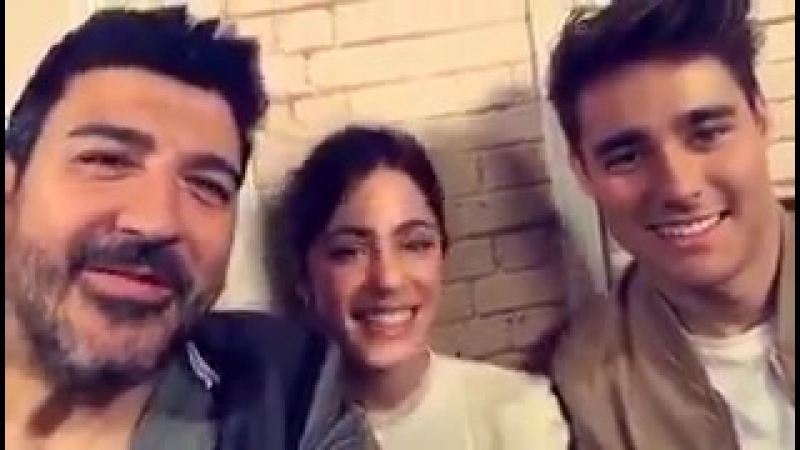 Tony aguilar con tini stoessel y jorge blanco