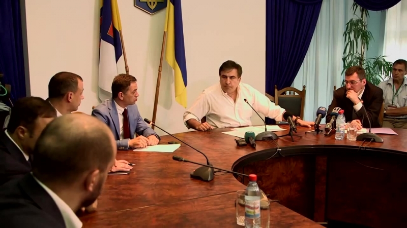 Саакашвілі переплутав київ з брукліном