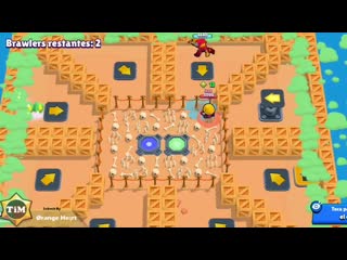 [tim brawl stars] unstoppable army in heist map ! brawl stars funny moments & fails & win #330