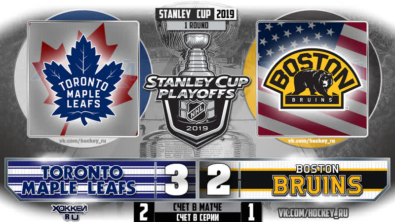 Кубок стенли 2019 торонто бостон 3 матч