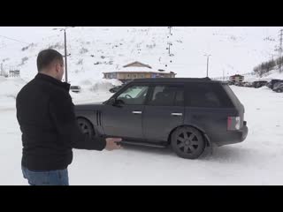 Range rover vogue стартуем в питер