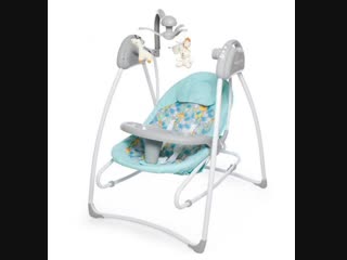 Электрокачели baby care butterfly 2 в 1 с адаптером sw110 2 in 1