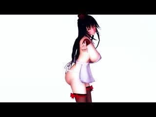 Mmd r 18 [erotic ver4] yui kotegawa in apron valentine day dance author aquinas