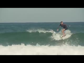 Surf in high heels almo