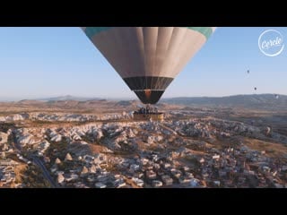 Ben böhmer live above cappadocia in turkey for cercle