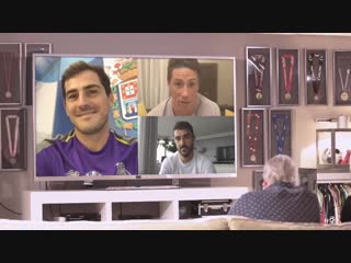 Casillas, torres y villa con pepe reina