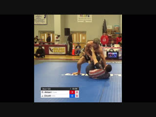 Дастин акбари (чёрный пояс, тренер team alpha male) чёткий саб 2018 adcc north american trials