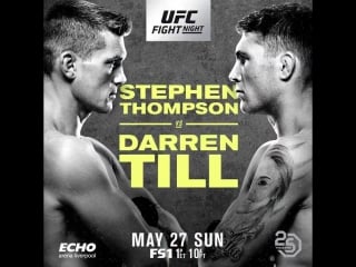 Ufcliverpool ko of the week @darrentill2s vicious elbows were on full display for his ufc debut in 2015!