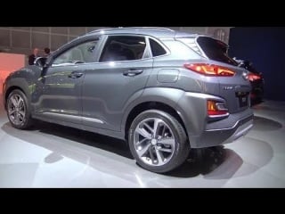 2019 huyndai kona exterior and interior walkaround