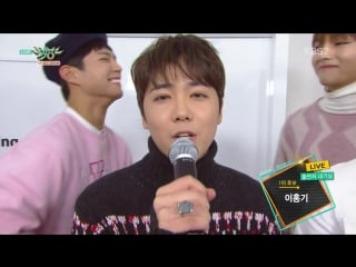 151204 hongki @ backstage kbs musicbank