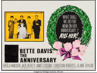 The anniversary (1968) 1080p bette davis, sheila hancock, jack hedley