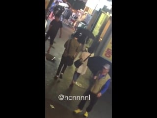 170907 yesung and mom at mouse rabbit