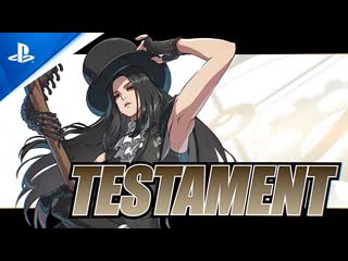 Guilty gear strive testament announcement trailer | ps5, ps4