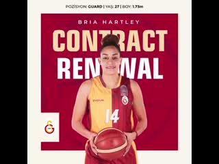 Look who's back bria hartley yeniden galatasaray'da!