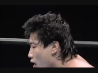 1993 11 13 kenta kobashi/mitsuharu misawa vs dan spivey/johnny ace [finish]