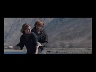 Harry potter; hermione granger x ron weasley