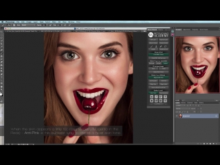 Face retouching anti pink glowing skin magic smile from retouching academy