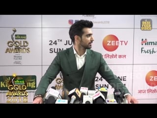 Kaliren arjit taneja aka vivaan at zee gold awards 2018