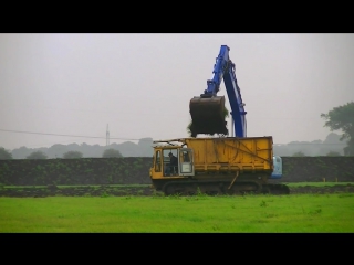 Spulfeldbau steenfelde teil 8 dredge discharge pool construction (part 8)