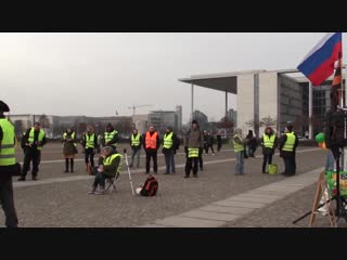 Gelbe westen wollen den deutschen staat zurück! live aus berlin deutscher bundestag