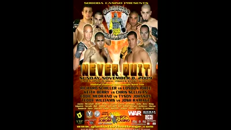 Travis browne vs brian campbell [gladiator challenge 107](private cam)