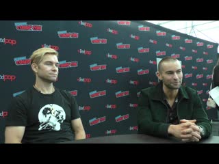 Nycc 2018 the boys anthony starr, chace crawford