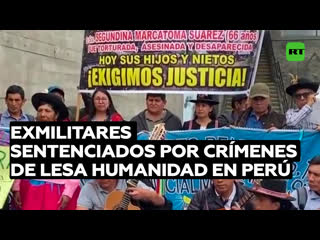 El caso cayara en perú exmilitares son sentenciados por delitos de lesa humanidad de hace 35 años