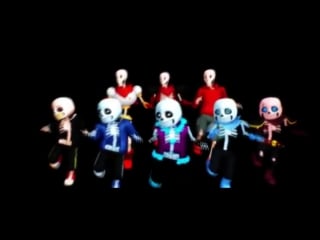 Mdd talk dirty to me(undertale party)