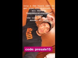 Bill kaulitz instagram stories (26 04 2020)