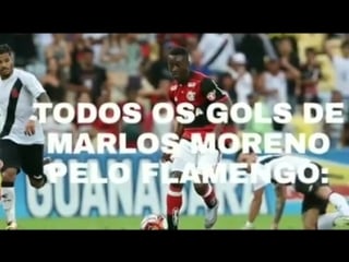 Todos os gols de carlos moreno pelo flamengo