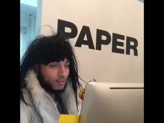@joanneprada on twitter "i'm in this bitch #papermag #hacked"
