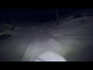 Gopro snow french night ski ride with leo taillefer