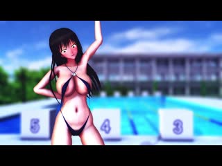 Mmd r 18 yui kotegawa preparatory exercise in erotic swimsuit erotic version author aquinas