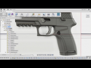 Isaac oster «cutting out the striker slot and beginning the handle detail» (part 46/51)