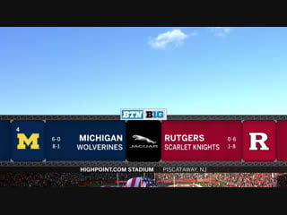 Ncaaf 2018 / week 11 / (4) michigan wolverines rutgers scarlet knights / en