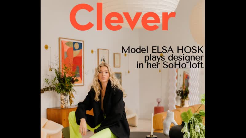 Inside supermodel elsa hosk’s vintage filled soho loft | architectural digest