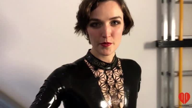 Mini porn video – Latex mini dress model