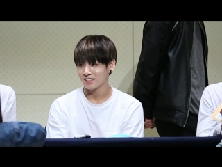 Fancam 150509 jungkook @ gwanghwamun fansign