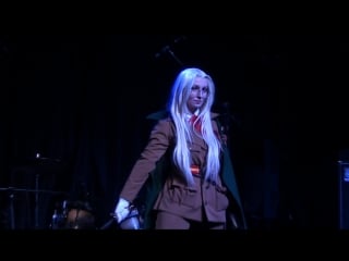 Cosplay rush adrian fahrenheits hellsing ova (integra farbruke wingates hellsing)