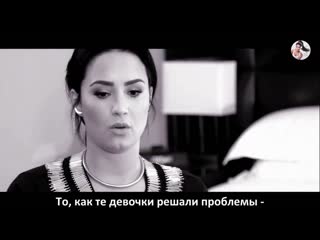 [rus/sub] demi lovato about waitin for you