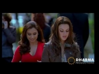 Narrow escape movie scene kabhi alvida naa kehna shahrukh, rani, preity(1) mp4