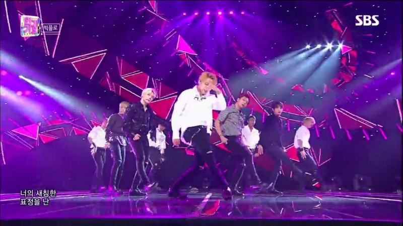 180826 sbs inkigayo bigflo upside down(거꾸로)